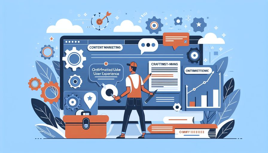 SEO-Strategien für effektives Content-Marketing und Benutzererfahrung verbessern.