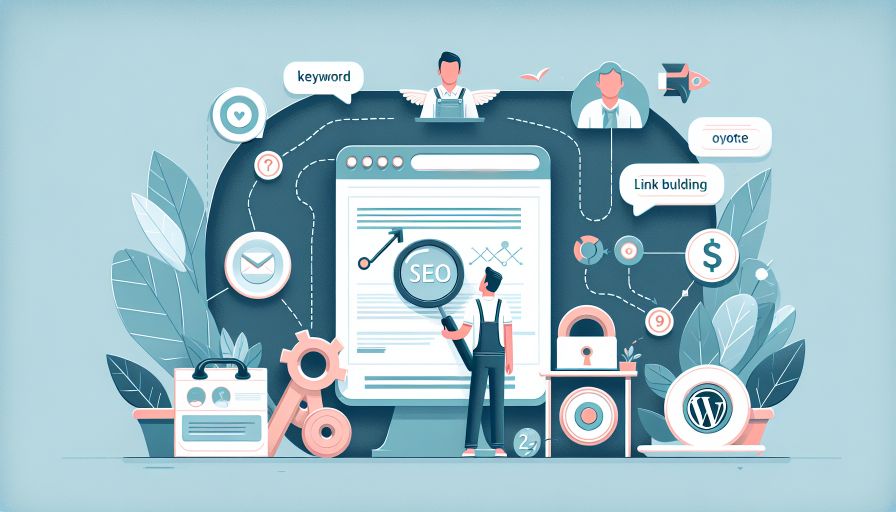 SEO-Strategien für effektives Linkbuilding und Keyword-Optimierung in der digitalen Marketingstrategie.