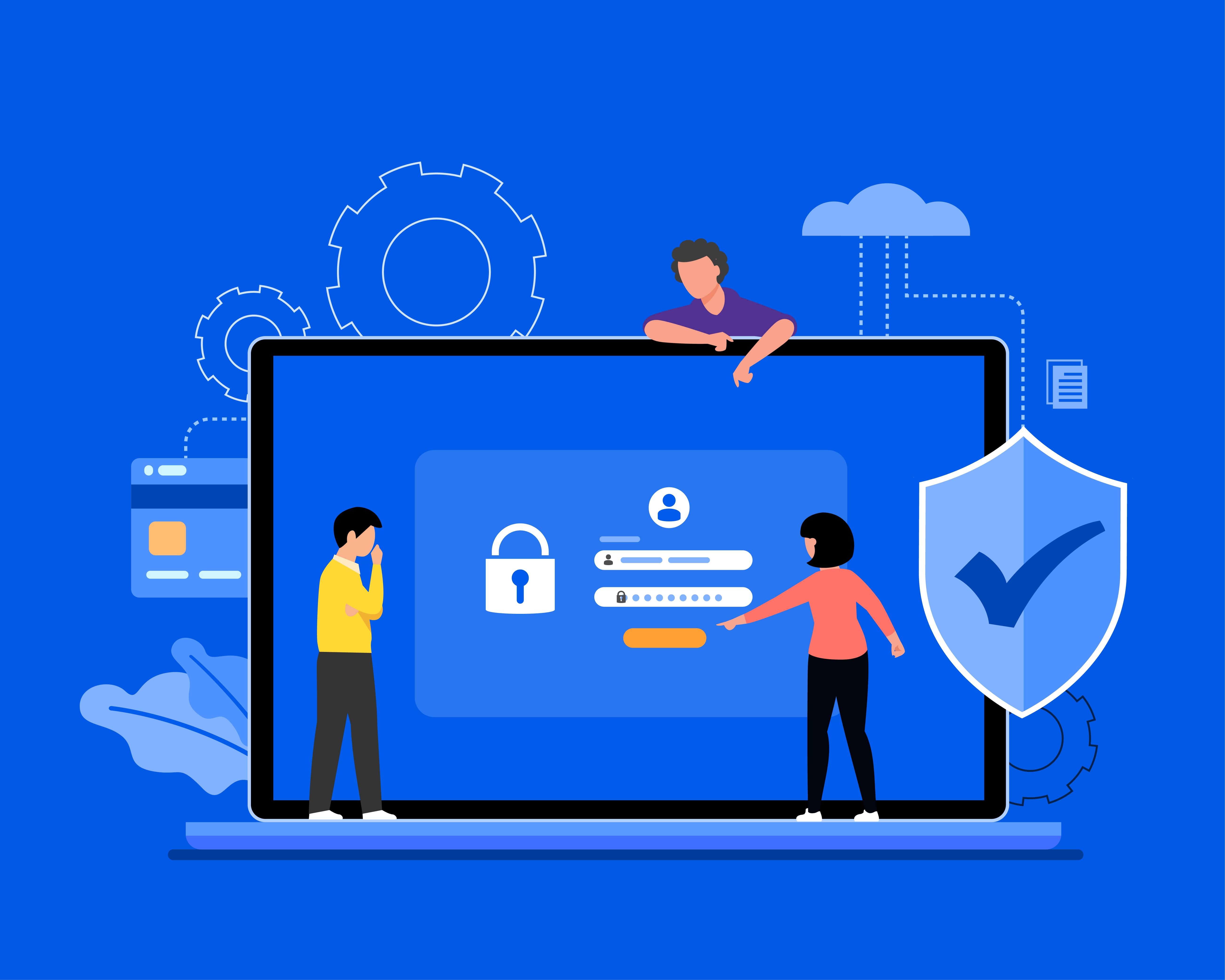 Benutzersicherheit im digitalen Zeitalter: Tipps zur Passwortverwaltung und Datenschutzmaßnahmen.