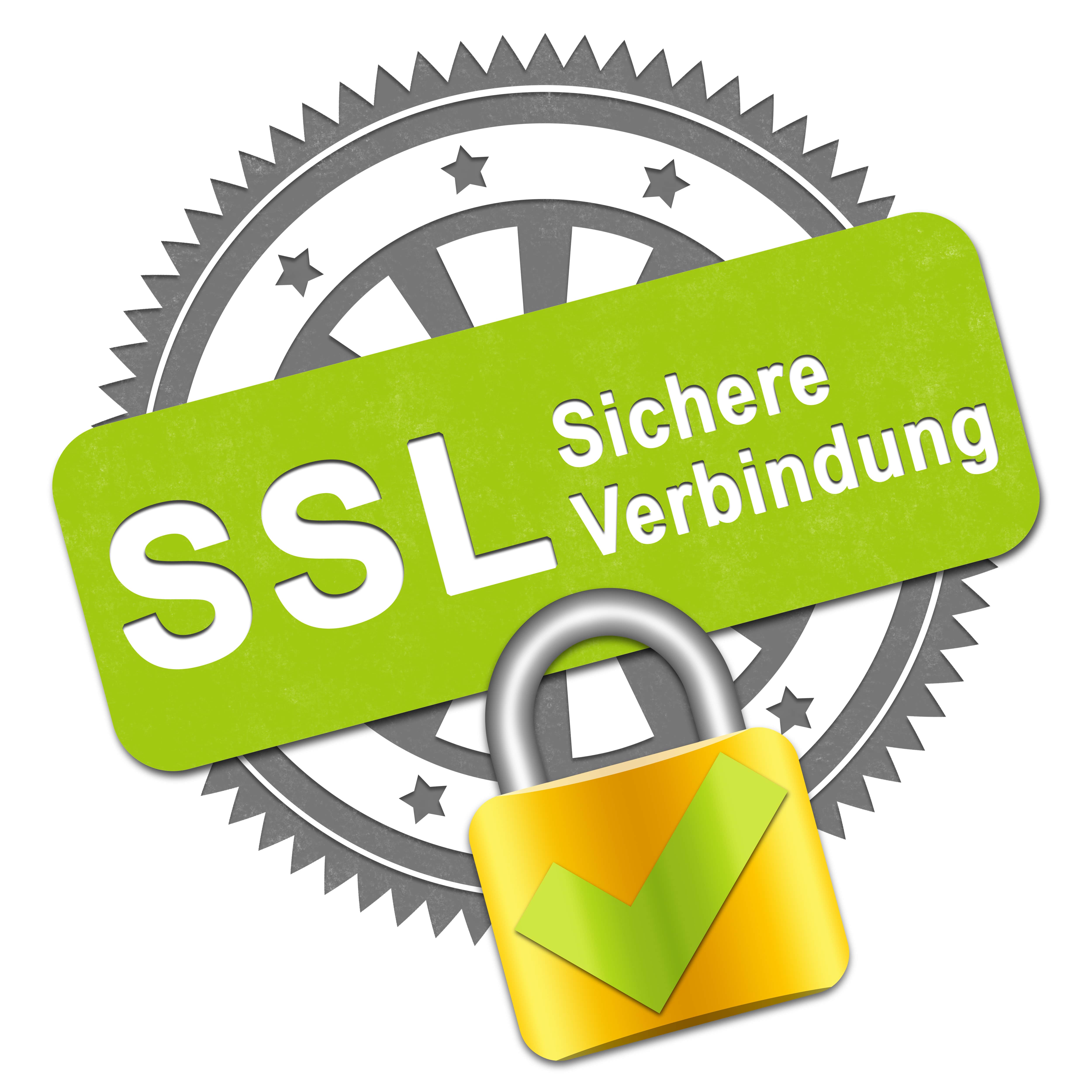SSL-Zertifikat zeigt sichere Verbindung für Website-Sicherheit an. Thema: Online-Datenschutz und -Sicherheit.